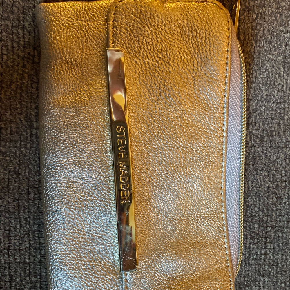 Steve Maddan gold wallet